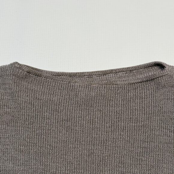 Lululemon Forward Flow Cape Womens One Size Asymmetrical Hem Wrap Pullover Gray - Picture 12 of 12